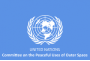 United Nations Committee on the Peaceful Uses of Outer Space Logo