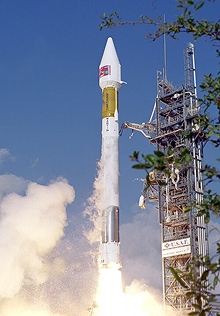 Atlas II rocket used for the DSCS-3 B14 space launch