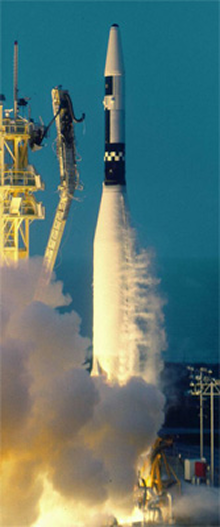 Atlas SLV-3 Agena B rocket used for the OGO 3 space launch