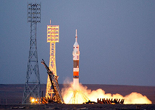 Soyuz 11A510 rocket used for the US-AO 1 space launch