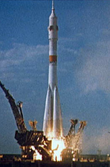 Soyuz 11A511M rocket used for the Zenit-4MT 2 space launch