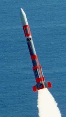 Mu-3C rocket used for the Tansei-2 space launch