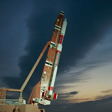 Mu-3S rocket used for the Tansei-4 space launch
