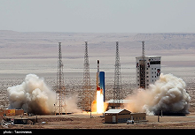 Simorgh rocket used for the 3 unknown payloads space launch