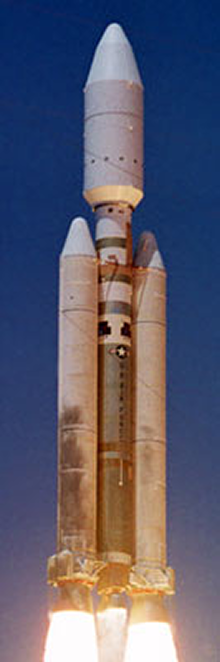 Titan 402B IUS rocket used for the DSP 21 space launch
