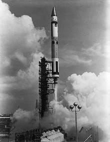 Titan IIIA rocket used for the Transtage 1 space launch