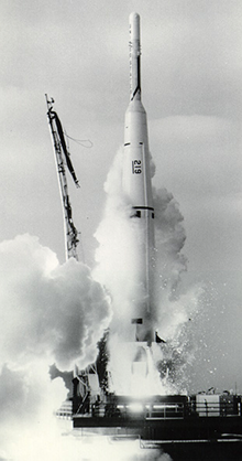 Thor Able IV rocket used for the Pioneer V space launch