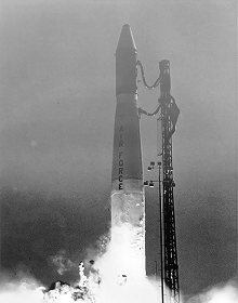 Thor DSV-2U rocket used for the DMSP-5D1 F2 space launch