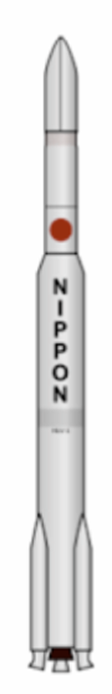N-I rocket used for the Ayame space launch