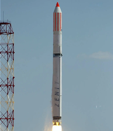 Zenit 2M rocket used for the Tselina-2 23 space launch