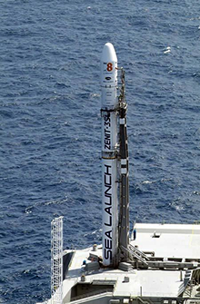 Zenit 3SL rocket used for the DirecTV 7S space launch
