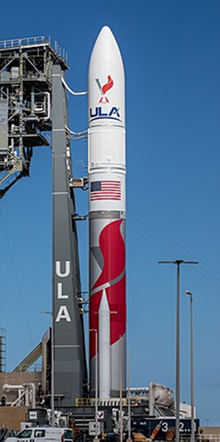 Vulcan VC4L rocket used for the Dream Chaser CRS 2 Flight 2 space launch